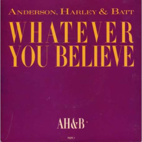 anderson harley & batt whatever you believe