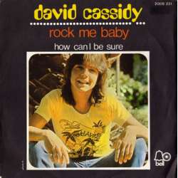 david cassidy rock me baby