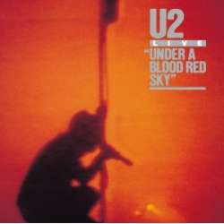 U2 live under a blood red sky