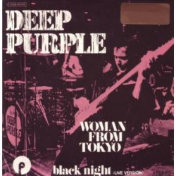 Deep purple woman from tokyo