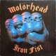 motorhead iron fist