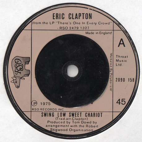 eric clapton swing low sweet chariot