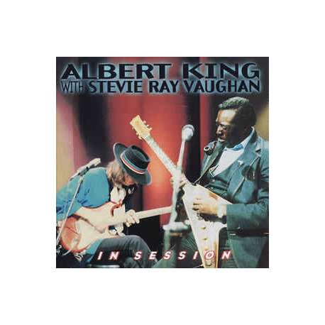 albert king with stevie ray vaughan in session