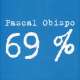 pascal obispo 69%