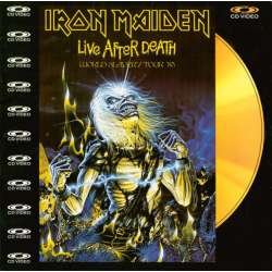 iron maiden live after death vidéo disque
