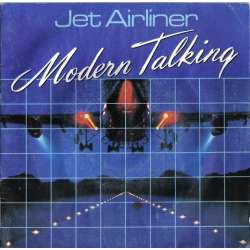 modern talking jet airliner