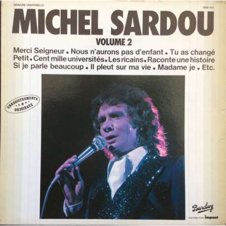 michel sardou volume 2