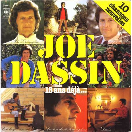 joe dassin 15 ans deja