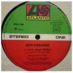 new paradise usa disco people