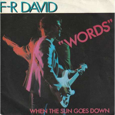 f r david words