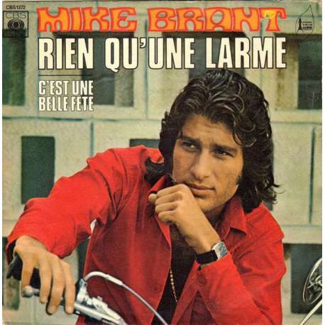 mike brant rien qu'une larme