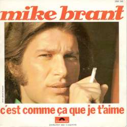 mike brant c'est comme ça que je t'aime