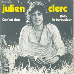 julien clerc ce n'est rien