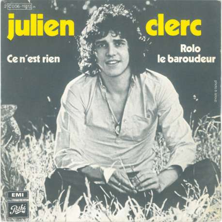 julien clerc ce n'est rien