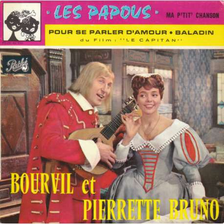 bourvil et pierrette bruno les papous