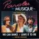 parole et musique bande original du film