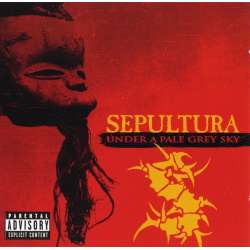 sepultura under a pale grey sky