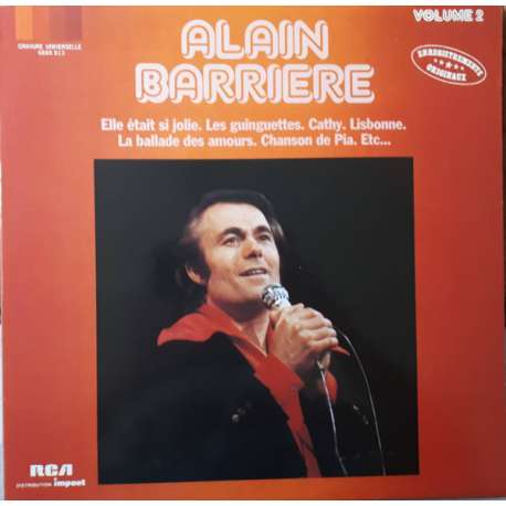 alain barriere volume 2
