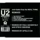 U2 one/even better than the real thing