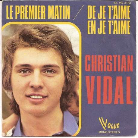 christian vidal le premier matin
