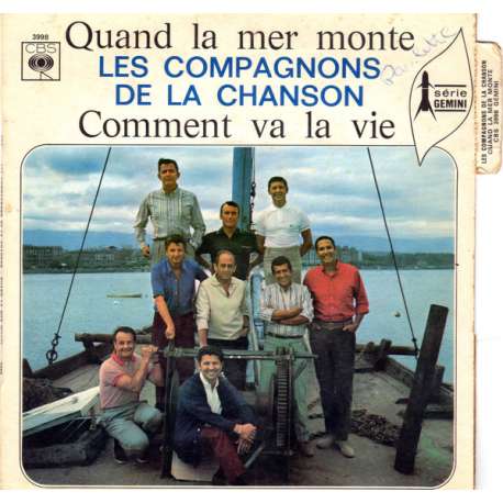 les compagnons de la chanson quand la mer monte