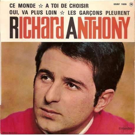 richard anthony ce monde