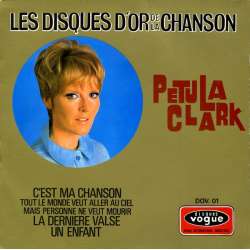 petula clark les disques d'or de la chanson