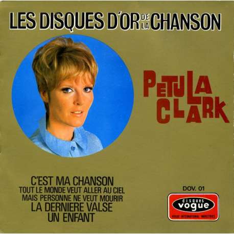 petula clark les disques d'or de la chanson