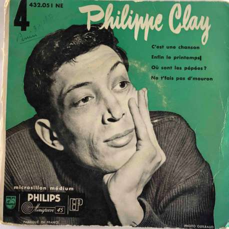 philippe clay c'est une chanson