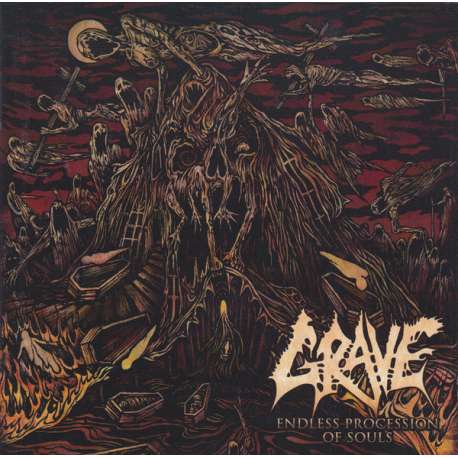 grave endless procession of souls